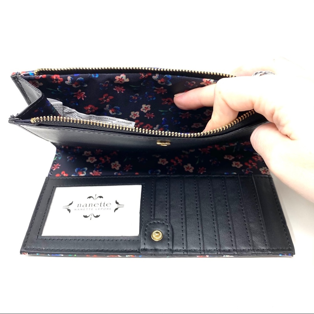 Nanette Lepore Floral Wallet wristlet NWT $38 - Picture 7 of 9